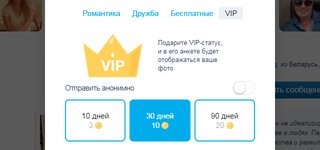 Купить VIP-статус