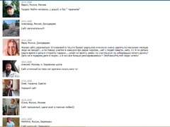 Отзывы участников сайта